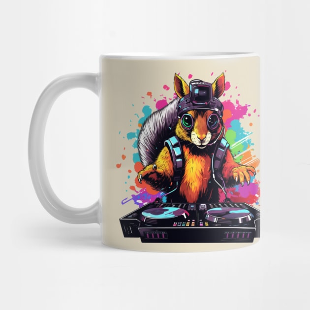 DJ Squirrel! by Jason's Finery